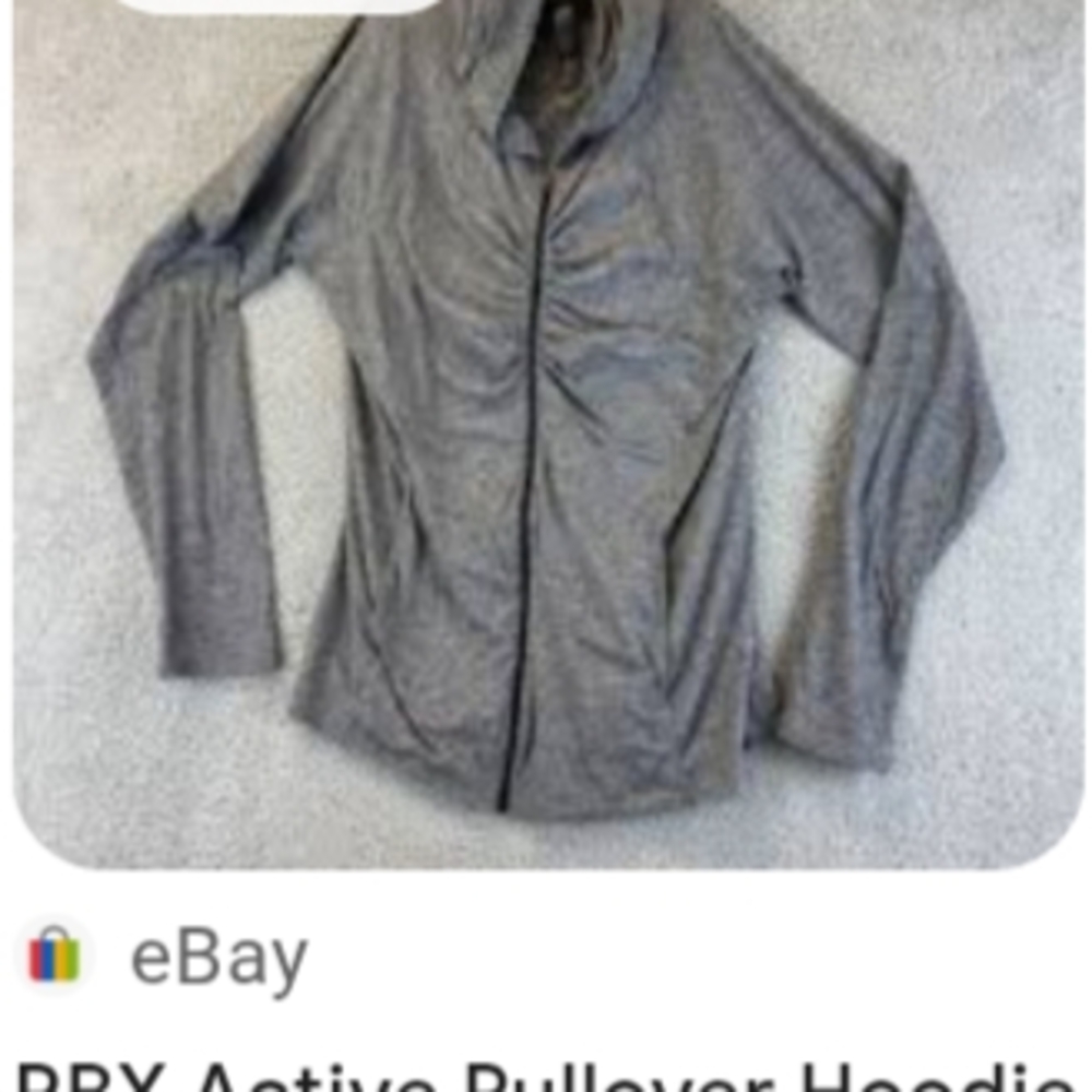 Gray Active Pullover Hoodie